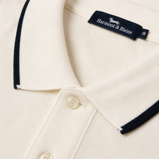Camiseta 918053 Polo Crema — foto 4