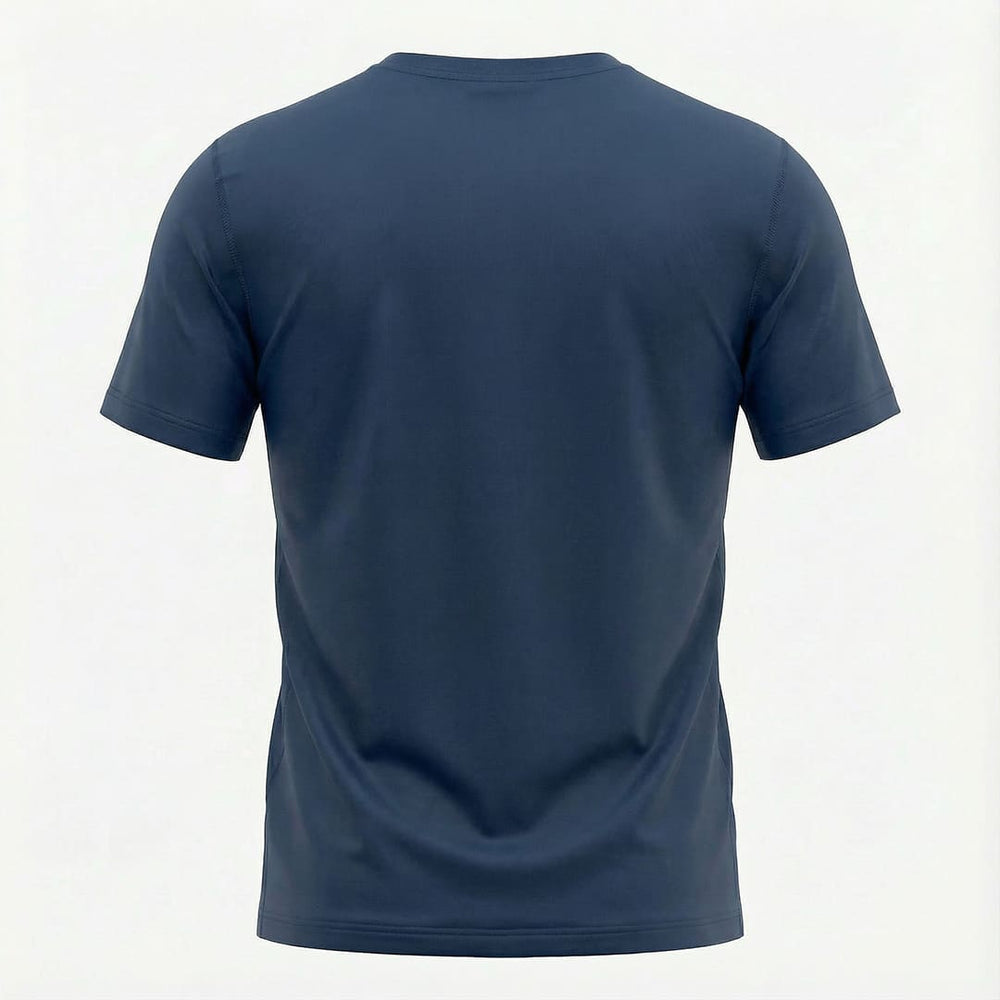 Camiseta Deportiva CAM12 Básica Azul Oscuro — foto 2