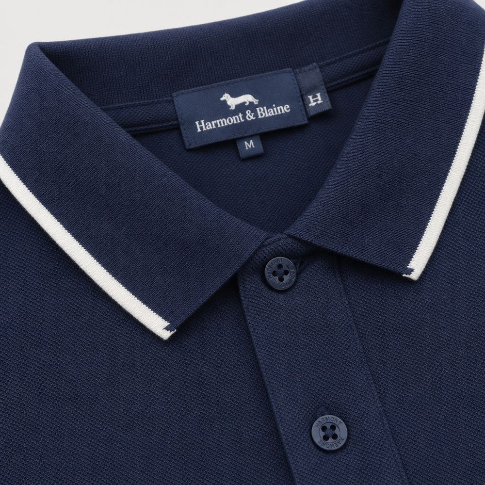 Camiseta 918053 Polo Azul Oscuro — foto 2