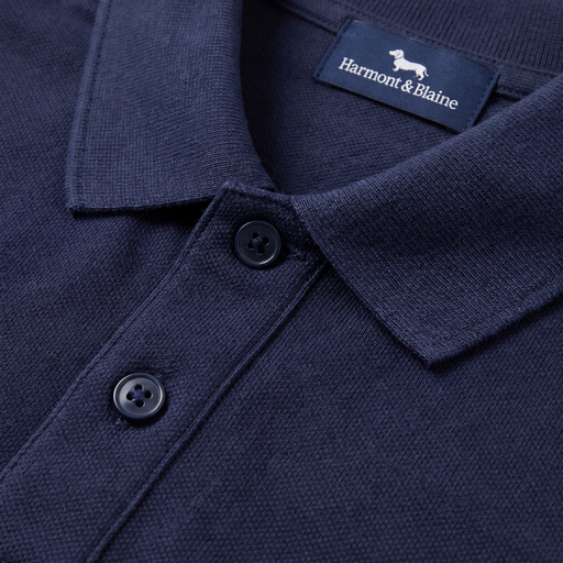 Camiseta 918054 Polo Azul Oscuro — foto 2