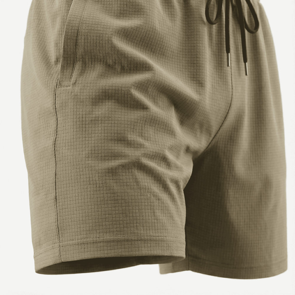 Pantaloneta Deportiva PAN08 Básica Crema — foto 3