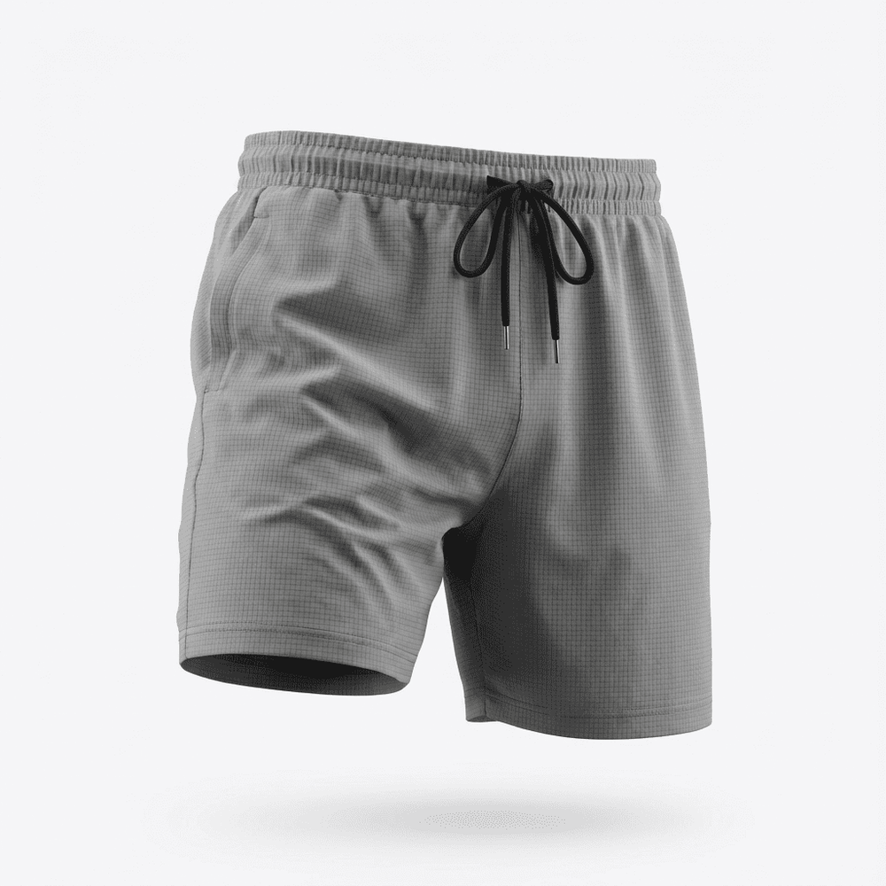 Pantaloneta Deportiva PAN08 Básica Gris