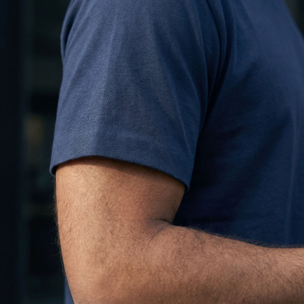 Camiseta 25D657-1 Azul Oscuro — foto 4