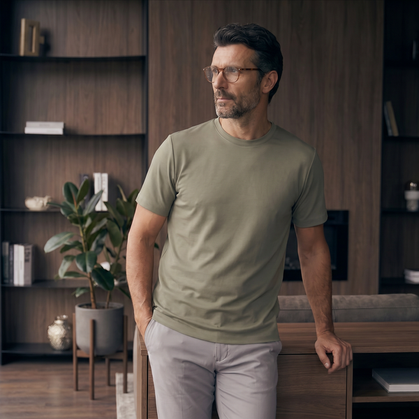 Camiseta 25D657-1 Verde Oscuro