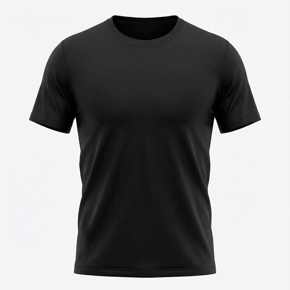 Camiseta Deportiva CAM12 Básica Negra