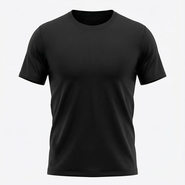 Camiseta Deportiva CAM12 Básica Negra