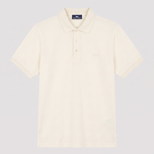 Camiseta 918054 Polo Crema