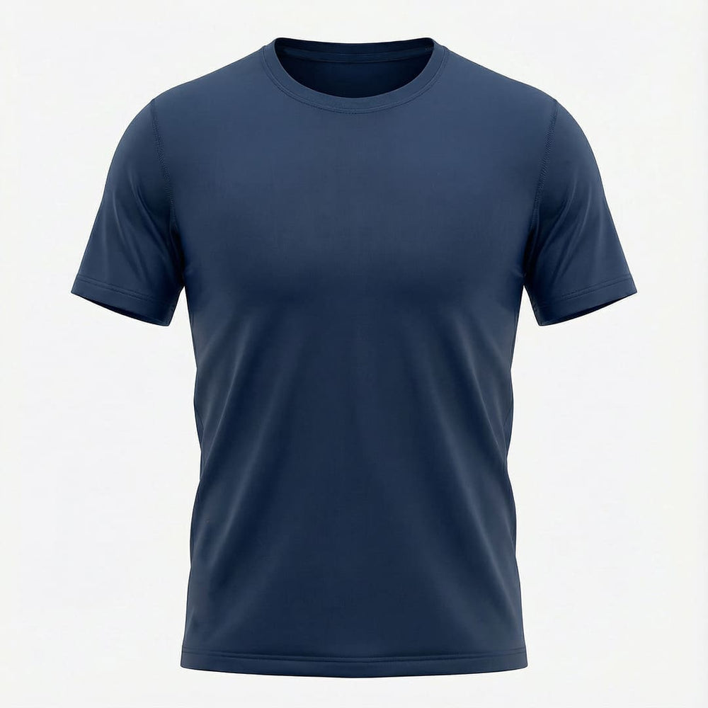 Camiseta Deportiva CAM12 Básica Azul Oscuro